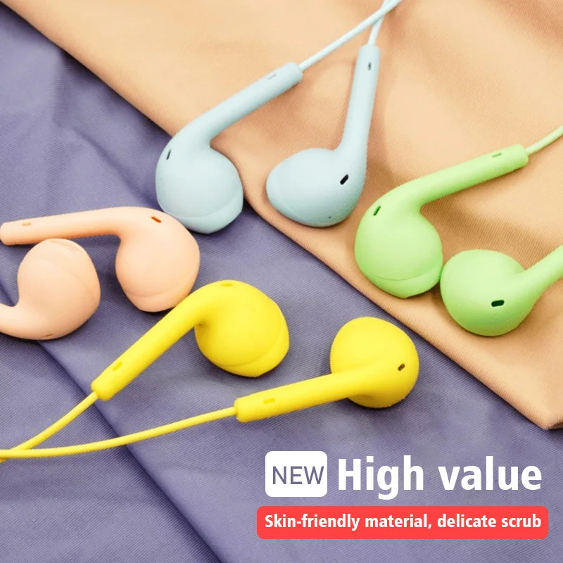 Audiophile Headphone Wired - 1/2/3/4 Stück universelle 3,5-mm-Stereo-In-Ear-Kopfhörer, Sport-Musik-Ohrhörer, kabelgebundenes