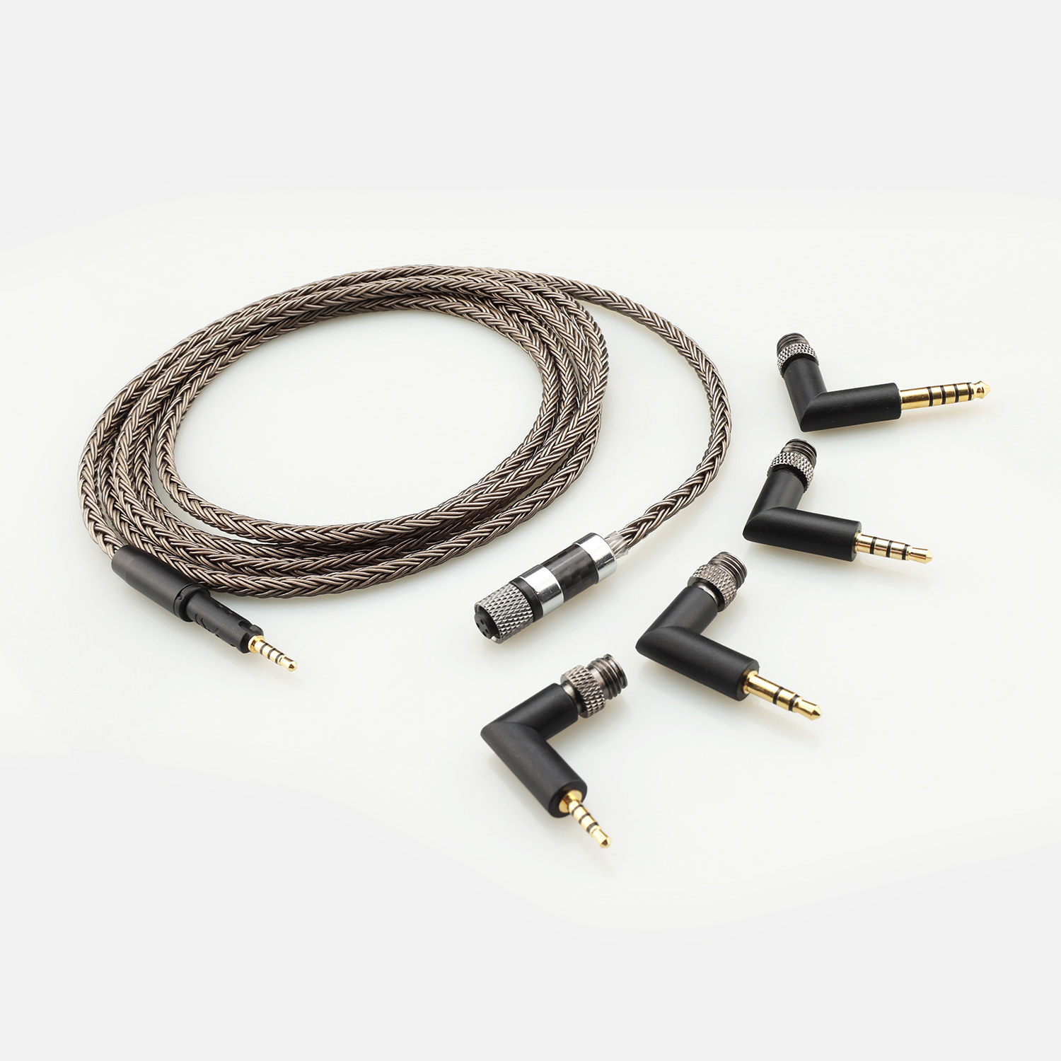 Sennheiser Headphone Hd 560S - 16-adriges OCC versilbertes HIFI-Kopfhörerkabel 4-in-1 Upgrade-Kabel