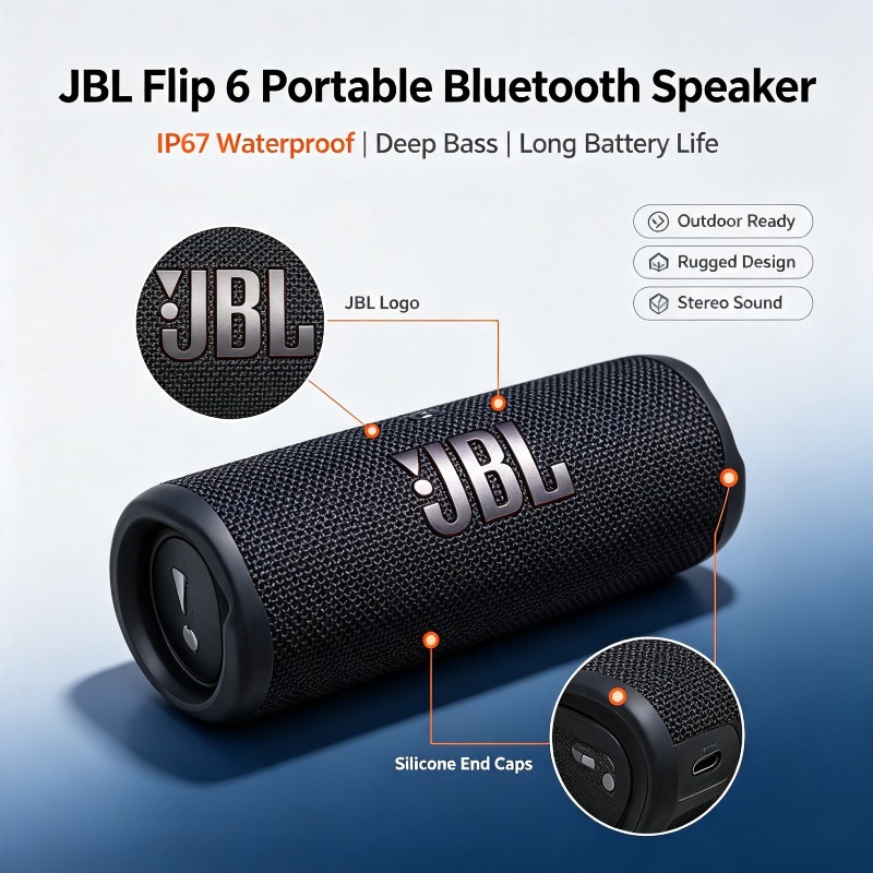JBL Flip 6 IP67 Wasserdichter  – Jbl Speaker Flip 6 Bewertung und Preis