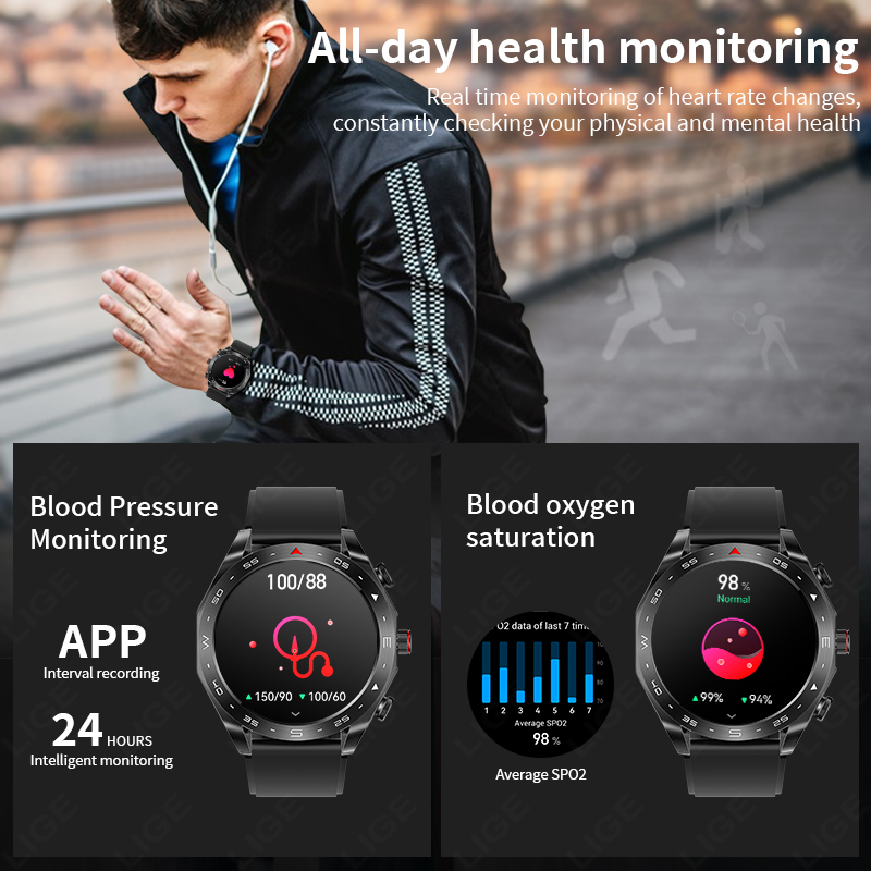 LIGE TWS 2-in-1 Smartwatch mit – Wireless Earbuds Tws Bewertung und Preis