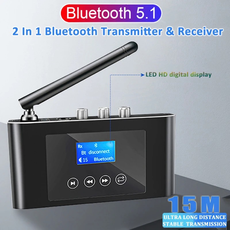 2-in-1 Langstrecken-Bluetooth  – Bluetooth Adapter Receiver Bewertung und Preis