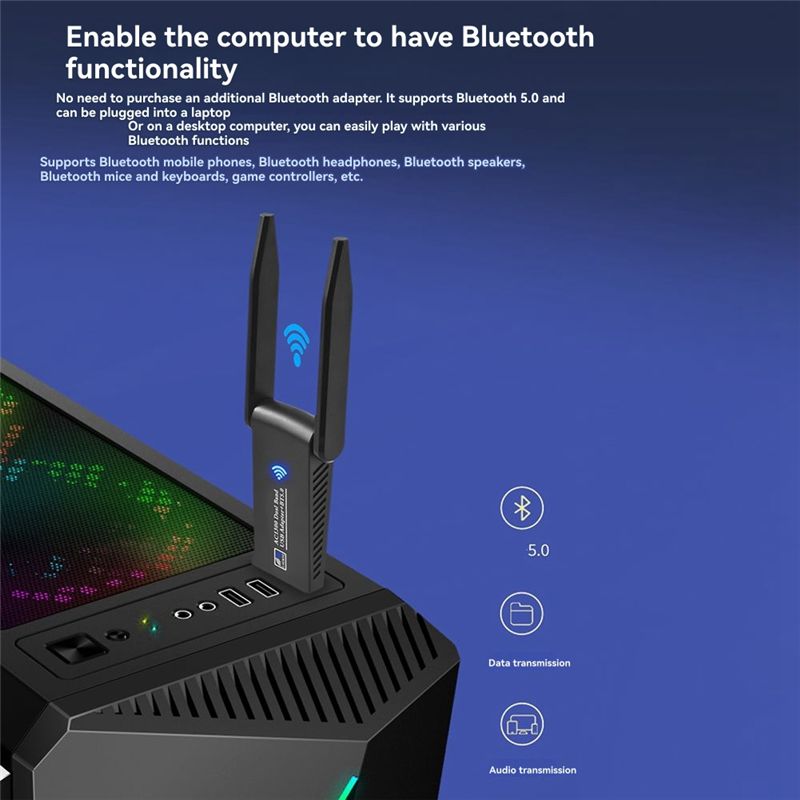 N34R-1300Mbps USB 3.0 WLAN Blu – Bluetooth Adapter Receiver Bewertung und Preis