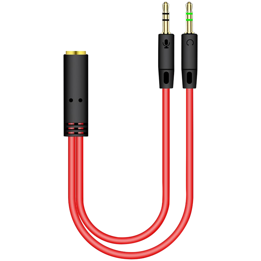 3,5 mm Klinke 2 Stecker auf 1  – Cable Extension 3.5 Bewertung und Preis